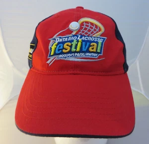 Cappello berretto baseball Ontario Lacrosse Festival fibbia regolabile - Foto 1 di 4