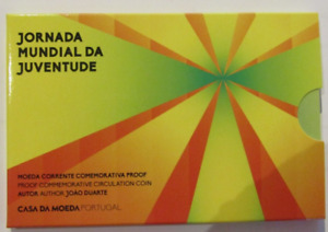 2 Euro Portugal 2023 in PP / Proof / Polierte Platte Weltjugendtag Lissabon 2023