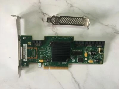 LSI SAS 9212-4i 6Gb/s PCIe 2.0 FW:P20 IT mode ZFS FreeNAS unRAID - Image 1 of 4