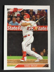 Mike Trout 2020 Bowman Heritage #1 Los Angeles Angels