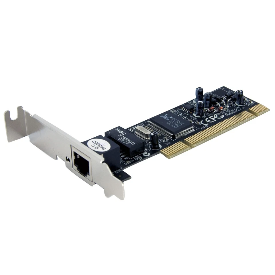 StarTech ST100SLP PCI 1-Port 10/100 Mbps Ethernet Network Card - Image 1 of 1