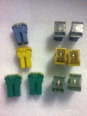 Ford Genuine 20, 40, 60 Amp Fuses (10 pack)  e7gz-14526-a - Image 1 of 4