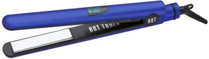 Hot Tools Radiant Blue 1'' Digital Titanium Flat Iron Dual Voltage HT7110 NEW - Picture 1 of 1