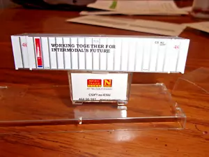 Micro-trains c 468 00 161 N-scale CSX ex-ICSU Container #48 - Picture 1 of 2