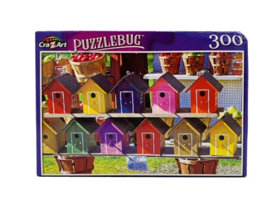 Pajareras de madera pintada - Puzzle - 300 piezas - NUEVO Foto 1 de 4