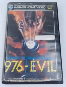 976-Evil VHS Tape Cassette Movie Horror Warner Bros Ex Rental Dutch Cover - Bild 1 von 17