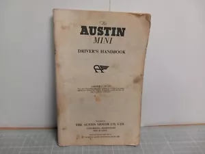 Austin Mini Drivers Manuale Raro Aiuto Officina Garage - Foto 1 di 6