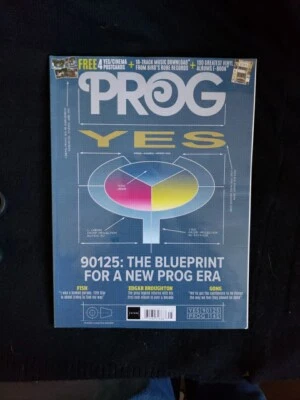 PROG #145 Dec 2023 YES 90125 BLUEPRINT w/ Yes Cinema POSTCARDS BRAND NEW! - Image 1 of 4