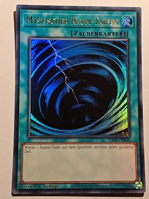 Mystical Space Typhoon (V.2 - Ultra Rare)●YUGIOH●RA02●GERMAN●NM●110 - Image 1 of 2