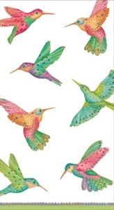 TWO Individual Napkins Hummingbird Birds Guest Towel for Decoupage (1194) - Picture 1 of 3