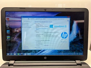 HP 15-f0009CA AMD E1-2100 @ 1.00 GHz 4GB RAM 500GB HDD Windows 8.1 TPN-Q132 - Picture 1 of 6