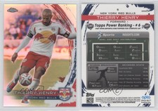 2014 Topps Chrome MLS Refractor Thierry Henry #6