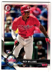 2018 Bowman #73 Nick Williams RC - Picture 1 of 2