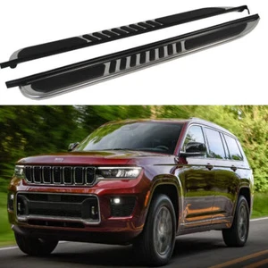 Stainless Running Board fit for Jeep Grand Cherokee 2022-2024 Side Step Nerf Bar - Picture 1 of 6