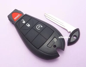 OEM 2013-18 RAM 1500 2500 3500 Fobik keyless entry remote fob in NEW CASE W/ KEY - Picture 1 of 4