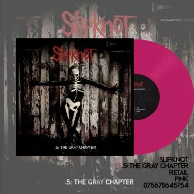 Slipknot - .5: The Gray Chapter (2LP) Limited Edition Pink Vinyl "Ships Now" - Image 1 of 4