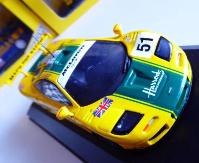 1/43 Minichamps McLaren F1 GTR Harrods Mach One Racing 24 Hrs Le Mans 1995 - Imagen 1 de 4