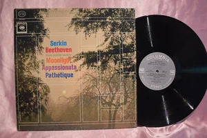 BEETHOVEN: Three Piano Sonatas, Serkin US Columbia MS 6481 LP - Picture 1 of 3