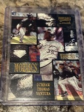 1996 Pinnacle Zenith Mozaics Frank Thomas Ray Durham Robin Ventura #3 White Sox