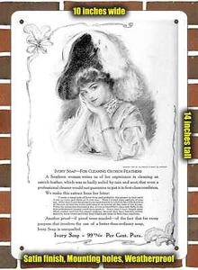 Metal Sign - 1908 Ivory Soap- 10x14 inches - Picture 1 of 1