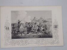 1856 CRIMEAN WAR Print  / BATTLE OF INKERMANN