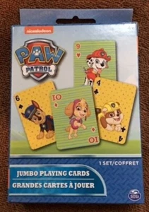 Nickelodeon Paw Patrol Jumbo Spielkarten, 4+ - Spin Master - Neu - Bild 1 von 1