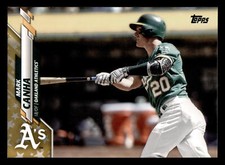 2020 Topps Mark Canha #474 Gold Star Oakland Athletics