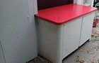 alemite service merchandiser, cabinet, vintage, 1940s