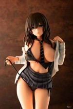 27cm Anime Daiki kougyou Nure JK Illustration by Mataro 1/6 Scale Figure Toy  