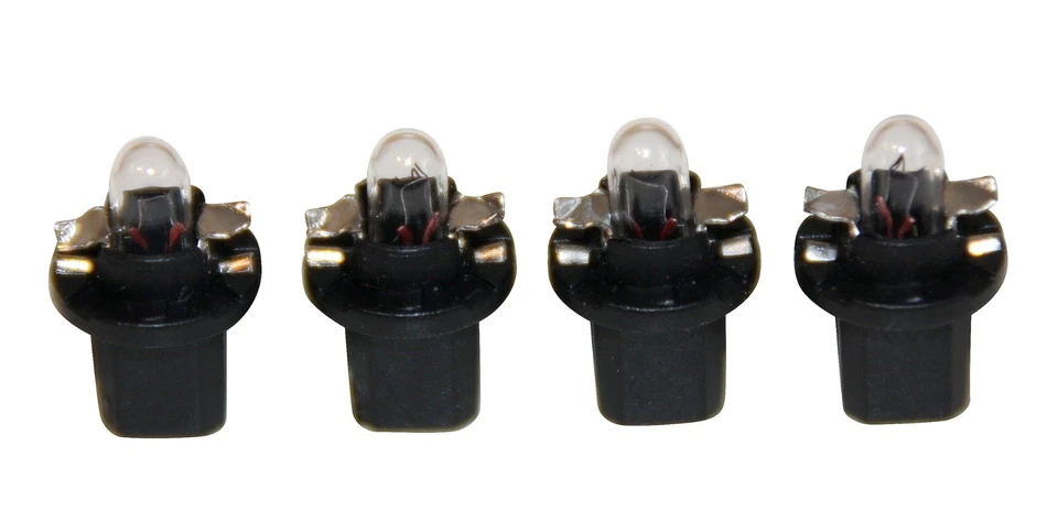 4x bombillas adecuadas para Opel Omega B velocímetro iluminación cabina blanco Foto 1 de 1