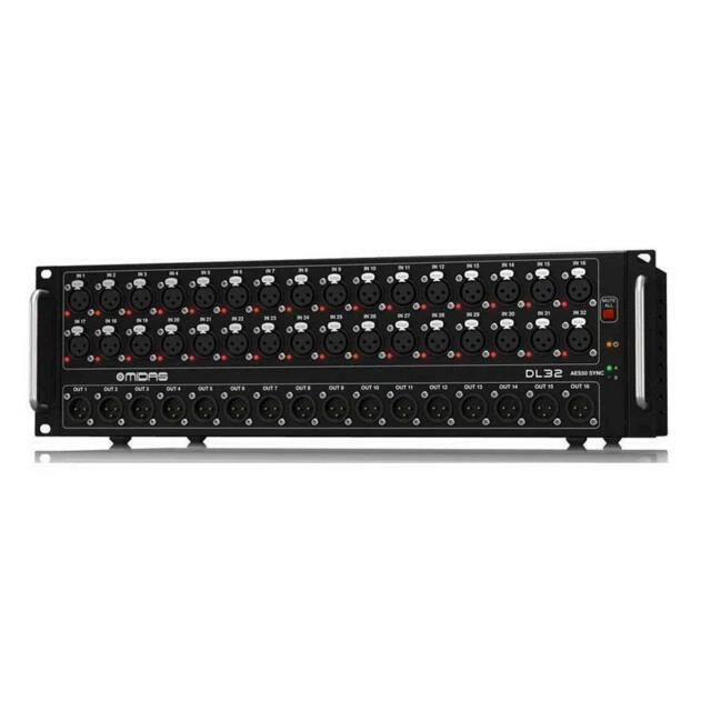NEW Midas DL32 32-Channel Digital Stage Box 32-input/16-output Stagebox In Stock - Image 1 of 1