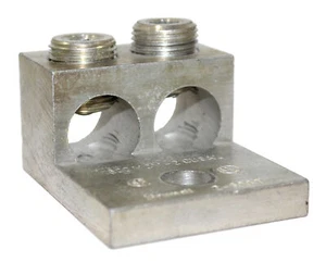 Brumall 2-600T Aluminum Mechanical lug 600MCM-2 2 Ports 1-Hole - Picture 1 of 6