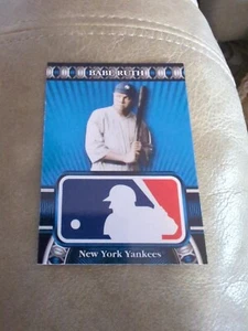 2010 TOPPS LOGOMAN HTA BABE RUTH NEW YORK YANKEES #HTA-5 - Foto 1 di 2