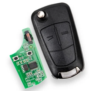 LLAVE MANDO PARA OPEL CORSA D 433Mhz DELPHI ID46 PCF7941 + COPIA DE LA LLAVE - Foto 1 di 8
