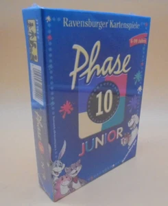 Verschweißt in Folie: Phase 10 Junior, Ravensburger Kartenspiel 2011, komplett - Bild 1 von 4