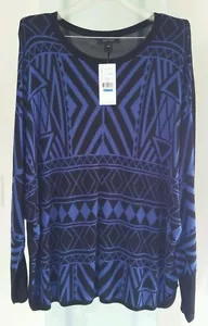 Karen Kane ~ "Blue Moon" Dolman Sweater Size M, XL Retail $108 - Picture 1 of 4