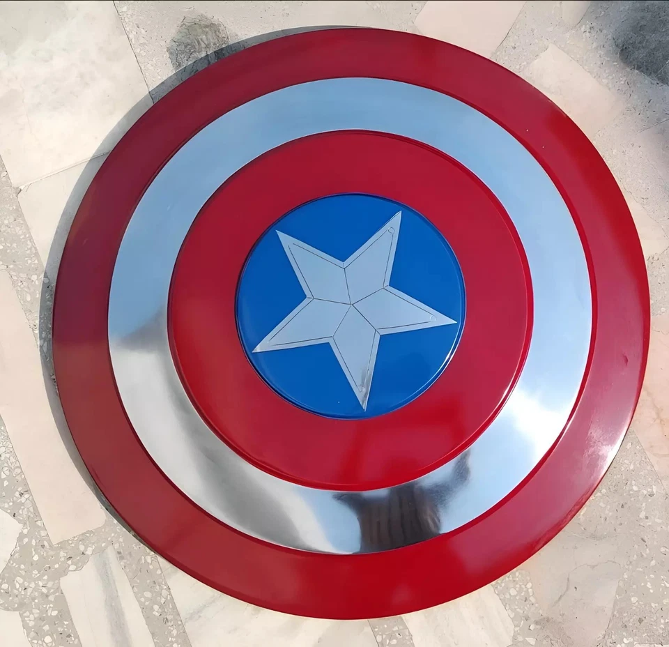 Marvel Legends Captain America 75th Anniversary Avengers Shield Christmas Item - Image 1 of 4