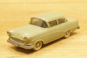 HO 1:87 Wiking GK 80/2C CS 343/1C Opel Rekord P1 Del 1959 In Grigio Chiaro - Foto 1 di 10