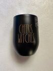 Rae Dunn 2020 Halloween "Cheers Witches" 12 oz Wine Glass / Mug - Travel Cup