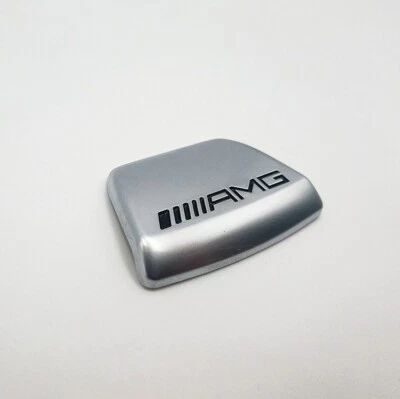 全新 方向盘徽章 适用于梅赛德斯奔驰 AMG 圆形底座徽章 2019+ — 第 1/4 张图片