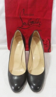 CHRISTIAN LOUBOUTIN LEATHER SIMPLE PUMP 100 KID - EUR 39 - Image 1 of 4