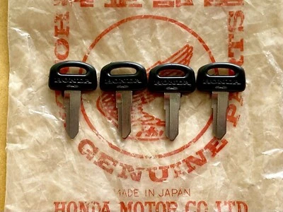 4 PIEZAS LLAVES EN BLANCO HONDA MT50 MT50S MTX50 MTX80 MTX125RW MTX200RW Foto 1 de 2