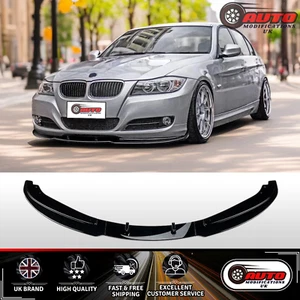 Alerón divisor delantero negro brillante BMW SERIE 3 NO E90 E91 LCI M Sport 9-12 - Imagen 1 de 8