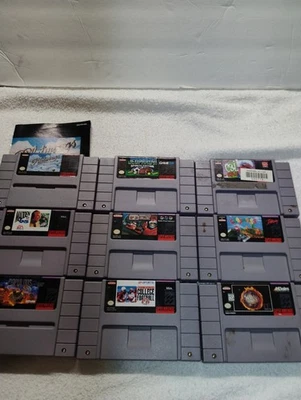 Комплект игр Super Nintendo 9 - Изображение 1 из 4