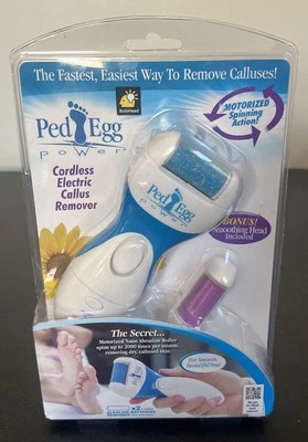 Removedor de callos eléctrico inalámbrico Ped Egg Power COMO SE VE EN TV - NUEVO SELLADO Foto 1 de 4