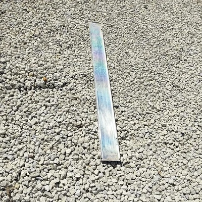 Pontiac 1983 Bonneville 4 puertas exterior aluminio inferior izquierda conductor puerta delantera moldura Foto 1 de 4