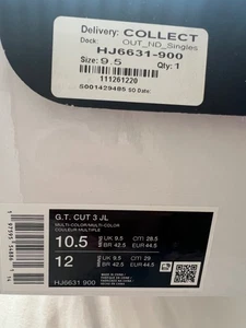 Nike Jewell Loyd x Air Zoom GT cut 3 trainers ( size 9.5 ) UK muticoloured) - Picture 1 of 9