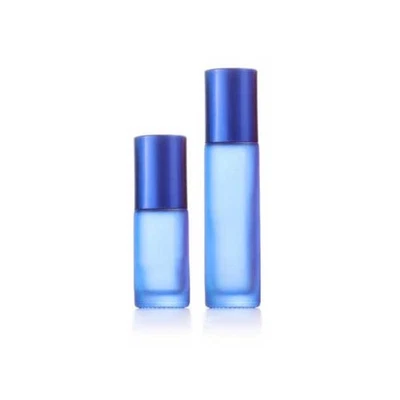 Sleek 5ml and 10ml Matting Glass Roller Bottles for Perfume and Essential Oil - Изображение 1 из 4