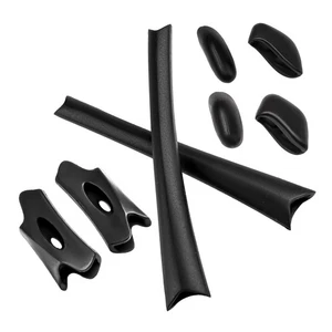 Kit gomma ricambio naselli calze orecchie per Oakley Flak Jacket XLJ OO9009 - Foto 1 di 6