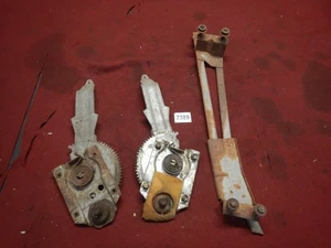 66 67 CHEVELLE CONVERTIBLE REAR QUARTER WINDOW REGULATORS & TRACK GTO 442 GS400 - Picture 1 of 7